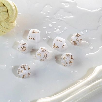 Купити Набор кубиков DOGS Modern Dice Set: Charlie - 3 - KUBIX Набор кубиков DOGS Modern Dice Set: Charlie - 3 - KUBIX