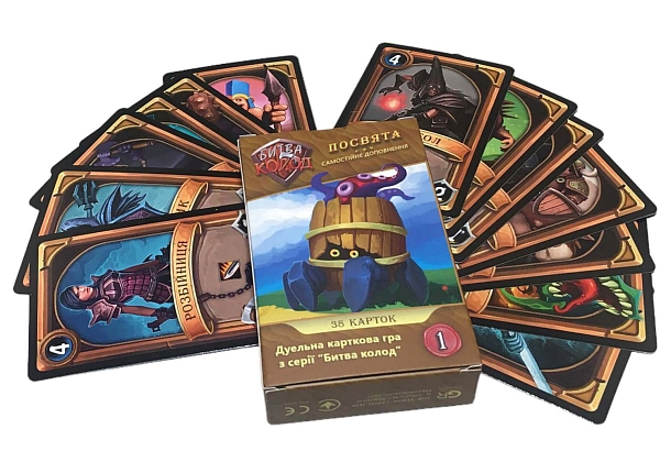 Настільна гра Битва колод №1. Посвята (Clash of Deck № 1 Dedication), бренду Games 7Days, для 1-2 гравців, час гри < 30хв. - 2 - KUBIX