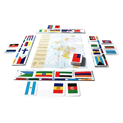 Настільна гра Прапори світу (Flags of the World), бренду Tactic, для 2-6 гравців, час гри < 30хв. - 3 - KUBIX