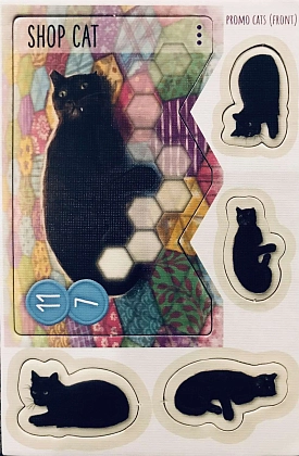 Каліко: Kickstarter-промонабір до гри (Calico: Kickstarter Promo Cats), бренду Lord of Boards, для 1-4 гравців, час гри < 30хв. - 3 - KUBIX