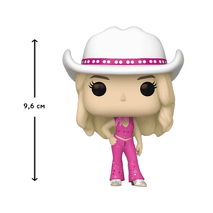 Ігрова фігурка FUNKO POP! БАРБІ У КОСТЮМІ КОВБОЯ (Barbie Western) Barbie The Movie: #1447, бренду Funko - 3 - KUBIX