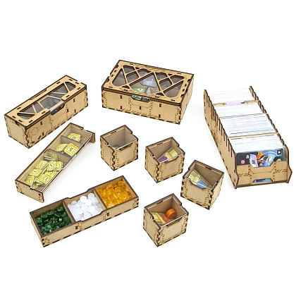 Органайзер для настільної гри Підводні Міста (Organizer for boardgame Underwater Cities), бренду Tower Rex - 4 - KUBIX