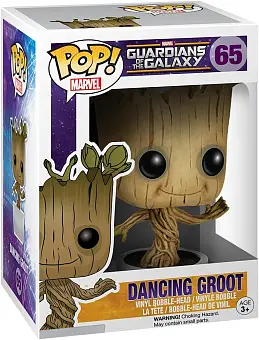 Игровая фигурка FUNKO POP! Грут, танцующий (Dancing Groot) Marvel. Guardians of the Galaxy 3 #65 - KUBIX Игровая фигурка FUNKO POP! Грут, танцующий (Dancing Groot) Marvel. Guardians of the Galaxy 3 #65