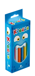 Мел Маленький круглый (8 штук) разноцветный