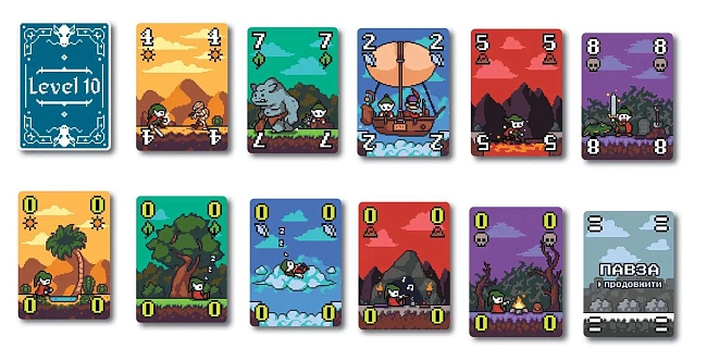 Настольная игра Level 10. Десятый уровень , бренду Geekach Games, для 1-5 гравців, час гри < 30мин. - 4 - KUBIX