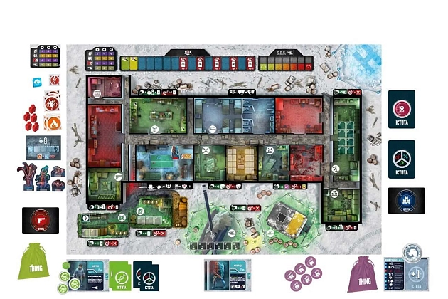 Настольная игра «Существо (The Thing)», бренду Geekach Games, для 1-8 гравців, час гри < 60мин. - 3 - KUBIX