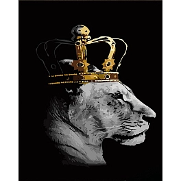 Картина по номерам Цариця (30х40 см)