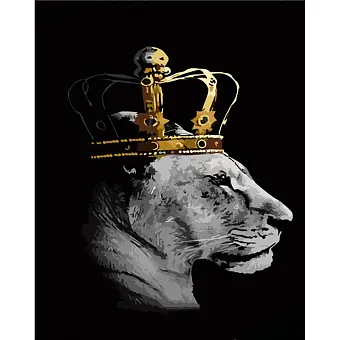 Картина по номерам Цариця (30х40 см)