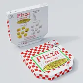 Миниатюра товара Набор кубиков Pizza Modern Dice Set: Margherita (7) - 1
