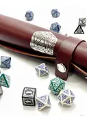 Миниатюра товара Лоток для кубиков D20 бургунди Dice Tray - 9
