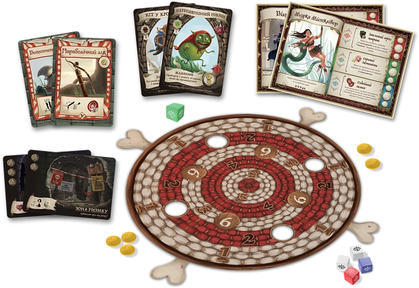 Настольная игра Воины подземелий. Второе издание (Dungeon Fighter: Second Edition), бренду Games 7Days, для 1-6 гравців, час гри < 60мин. - 11 - KUBIX