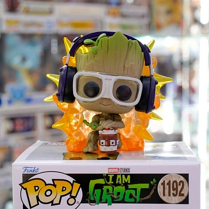 Игровая фигурка FUNKO POP! ГРУТ С ДЕТОНАТОРОМ (Groot with detonator) The Guardians of the Galaxy #1195, бренду Funko - 5 - KUBIX