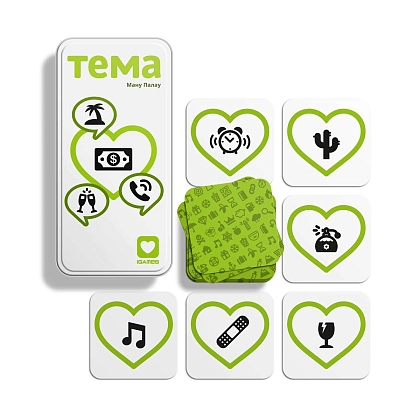 Настільна гра Тема (Topic), бренду IGAMES, для 2-8 гравців, час гри < 30хв. - 4 - KUBIX