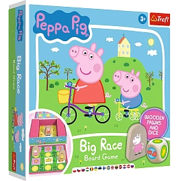 Настольная игра Большие гонки. Свинка Пеппа (Big Race. Peppa Pig)