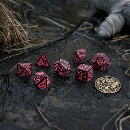 Набор кубиков The Witcher Dice Set. Crones - Whispess - 4 - KUBIX
