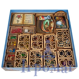 Органайзер для настольной игры Проходимцы Кведлинбурга (Organizer for boardgame The Quacks of Quedlinburg)