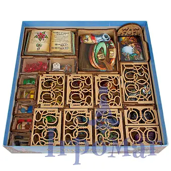 Органайзер для настольной игры Проходимцы Кведлинбурга (Organizer for boardgame The Quacks of Quedlinburg)