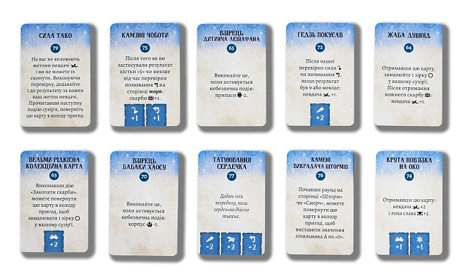 Настольная игра Утраченые моря (Forgotten Waters), бренду Geekach Games, для 3-7 гравців, час гри > 60мин. - 14 - KUBIX