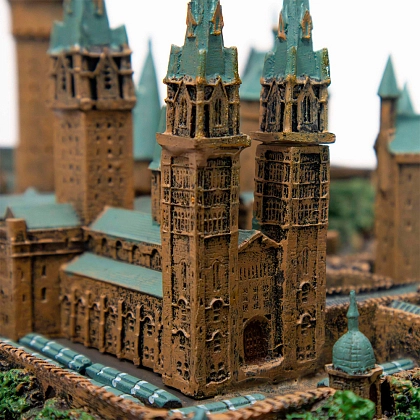 Статуетка Гоґвортс. Гаррі Поттер (HARRY POTTER Hogwarts School Sculpture) - 7 - KUBIX