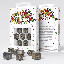 Набор кубиков Happy Birthday Dice Set: Confetti