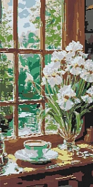 Алмазна мозаїка Кавова гармонія (40х80 см)