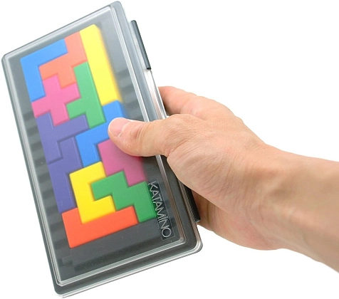 Настольная игра Katamino Pocket (Катамино дорожный) (EN), бренду Gigamic, для 1-1 гравців, час гри < 30мин. - 4 - KUBIX