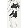 Картина по номерам Відвертий лук 18+ (40х80 см)