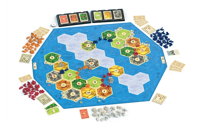 Настільна гра CATAN. Мореплавці (Seafarers), бренду Rozum, для 3-4 гравців, час гри > 60хв. - 4 - KUBIX