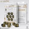 Набір кубиків Harry Potter. Hufflepuff Modern Dice Set - Black