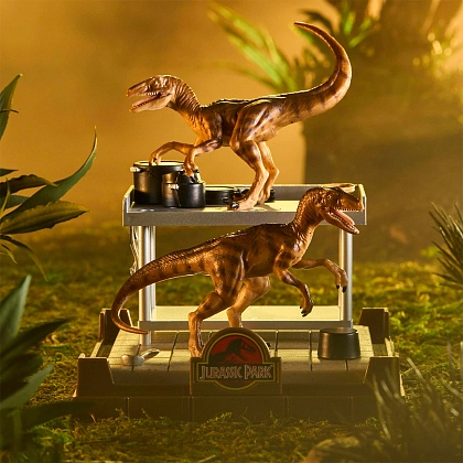 Фигурка Велоцераптор. Парк Юрского периода (Velociraptor. JURASSIC PARK Velociraptor) - 3 - KUBIX