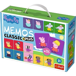 Настільна гра Мемос Свинка Пеппа (Memos classic&plus Peppa Pig)