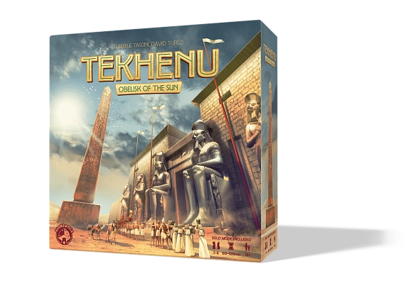 Настольная игра Tekhenu: Obelisk of the Sun (Текхену: Обелиск солнца) (EN), бренду Board and Dice, для 1-4 гравців, час гри < 60мин. - KUBIX