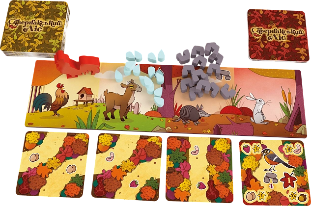 Настільна гра Савернакський ліс (Savernake Forest), бренду Games 7Days, для 2-4 гравців, час гри < 30хв. - 3 - KUBIX