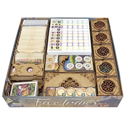 Органайзер для настільної гри П'ять Каст (Organizer for boardgame Five Tribes), бренду Tower Rex - 2 - KUBIX