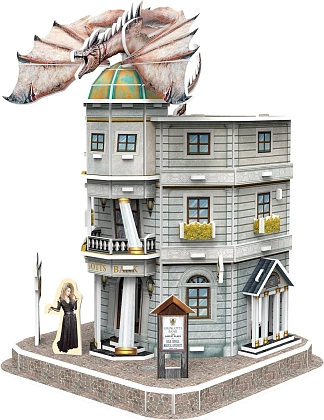 Банк Гринготтс Пазл 3D (Gringotts Bank Set 3D puzzle), бренду Trefl - 5 - KUBIX