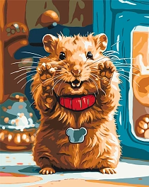 Картина по номерам Хом'як (40х50 см)