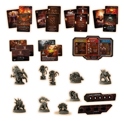 Настільна гра Немезида. Відплата. Набір доповнень (Nemesis. Retaliation Stretch. Goals Box), бренду Geekach Games, для 1-5 гравців, час гри > 60хв. - 4 - KUBIX