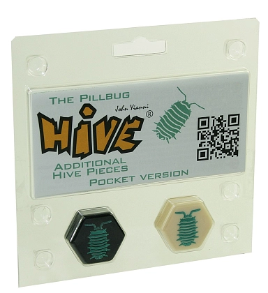 Настільна гра Вулик: Кишенькова Мокриця (Hive: The Pillbug Expansion for Hive Pocket), бренду Gen42, для 2-2 гравців, час гри < 30хв. - KUBIX