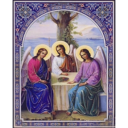 Алмазная мозаика Святой Троицы (40х50 см)