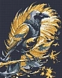 Мініатюра товару Алмазна мозаїка Гордий ворон (40х50 см) - 1