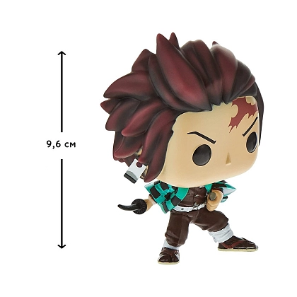 Игровая фигурка FUNKO POP! ТАНДЗИРО КАМАДО (Tanjiro Kamado) Demon Slayer: #867, бренду Funko - 2 - KUBIX