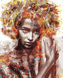 Картина по номерам Екзотична краса (40х50 см)