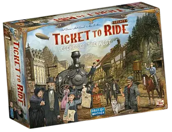 Настольная игра Билет на Поезд: Легенды Запада (Ticket to Ride: Legends of the West) (EN) 