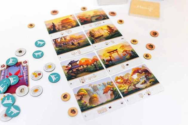 Настольная игра Momiji , бренду Fun Games Shop, для 1-4 гравців, час гри < 30мин. - 5 - KUBIX
