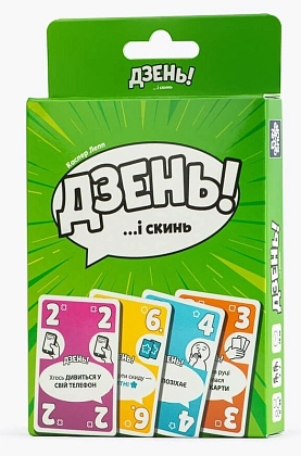 Настольная игра «Дзень!» (Ding!), бренду Fun Games Shop, для 2-7 гравців, час гри < 30мин. - KUBIX