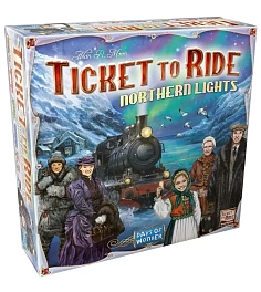 Настольная игра Ticket to Ride: Northern Lights (Билет на поезд: Северное сияние) - KUBIX Настольная игра Ticket to Ride: Northern Lights (Билет на поезд: Северное сияние)