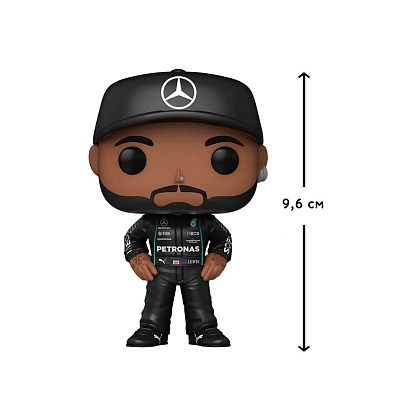 Ігрова фігурка FUNKO POP! ЛЬЮЇС ГАМІЛЬТОН (Lewis Hamilton) AMG: #01, бренду Funko - 3 - KUBIX