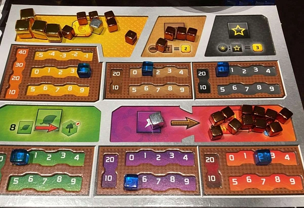 Тераформування Марса: набір планшетів гравців (Terraforming Mars: Dual Layer Player Boards), бренду Kilogames - 4 - KUBIX