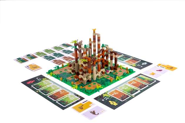 Купити Настольная игра «Мавпячий палац» (Monkey Palace), бренду Lord of Boards - 9 - KUBIX Настольная игра «Мавпячий палац» (Monkey Palace), бренду Lord of Boards, для 2-4 гравців, час гри < 60мин. - 9 - KUBIX