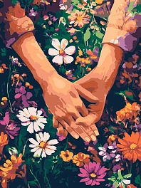 Картина по номерам Жест поддержки (30х40 см)